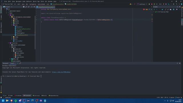 1.19.1 and 1.19.2 Minecraft Forge Modding Tutorial - Ore Generation смотреть онлайн
