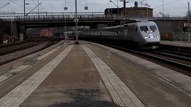 2014 03 06 Tågbilder Katrineholm Test av kamera Canon EOS 700D med objektiv EF S 18 55 3 5 5 6 I смотреть онлайн