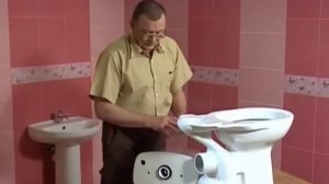 Установка смывного бачка для унитаза