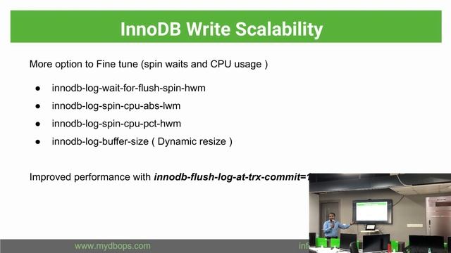 Unlock the Potential: InnoDB Scalability in MySQL 8.0. - Karthik P R ( CEO / Founder Mydbops )