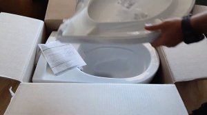 Распаковка - Унитаз подвесной Керамин Трино