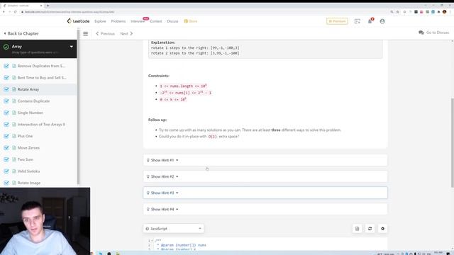 Решаем Leetcode на JS: Rotate Array смотреть онлайн