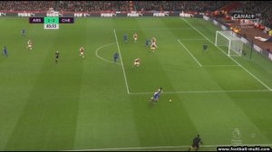 Arsenal-Chelsea 1-2 Marcos Alonso
