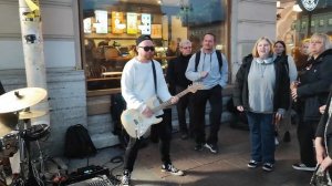 Dabro.Юность.Звук поставил на всю.Уличные музыканты.Рок-Поп группа IDAHO АЙДАХО.Санкт Петербург.