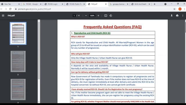 How to register PICME | RCH ID Registration | Tamilnadu PICME/RCHID|Sparkler Info Corner смотреть онлайн