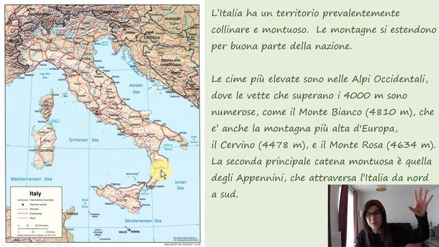 Overview on Italian Geography - Italian Reading Comprehension (Intermediate level) смотреть онлайн