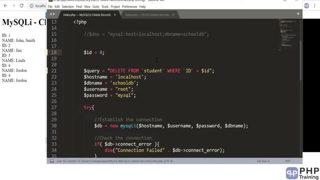 Full stack web developer course | lesson - 19 | (Part-6) | MySQL with MySqli