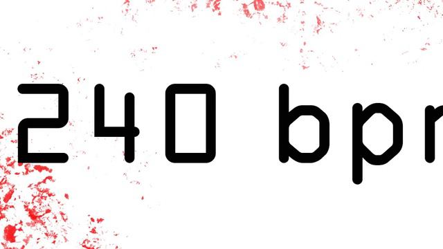 240 BPM TEMPO METRONOME CLICK   4/4 смотреть онлайн