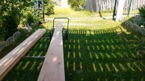 Когда вдруг не хватает рук  Переносим доски в одиночку.