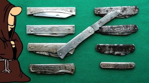 Пополнение складных ножей "Школьника" СССР, коллекция ножей РИ и СССР / USSR knife collection
