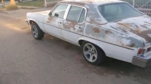 1973 Oldsmobile omega project car with Oldsmobile 350 engine
