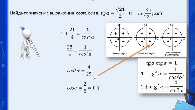 Вариант 25 математика. Профильная математика ЕГЭ окружность 2 часть.