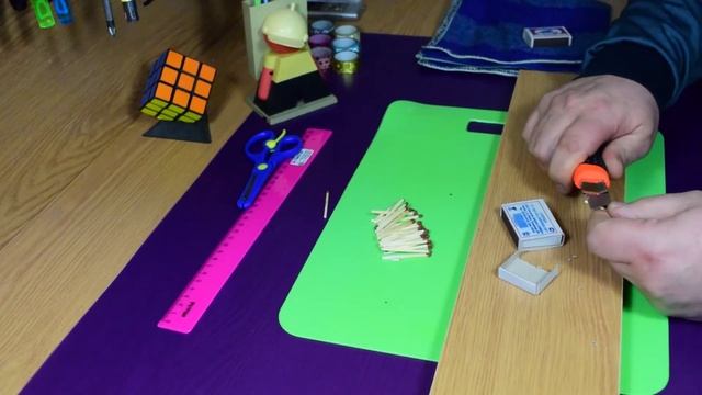 Простой фокус со спичками для новичков смотреть онлайн