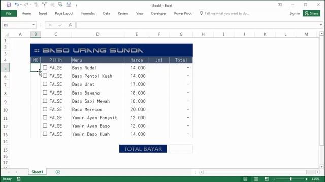 cara membuat ceklis/checkbox interaktif di excel dengan form control смотреть онлайн