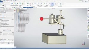 3D модель сверлильного станка для радиолюбителей в T-FLEX CAD