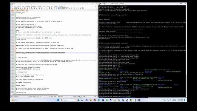 Apex installation on Linux pt2 #oracle #apex #apexlegends #oraclelinux