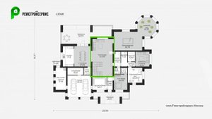 Проект Дома с зимним садом. Обзор дома. Проекты Домов и Строительство под Ключ.