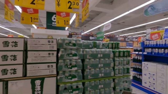 В супермаркете Vanguard обзор цен 3-ий этаж. Часть 2. 06.06.2021. Шэньян Китай.