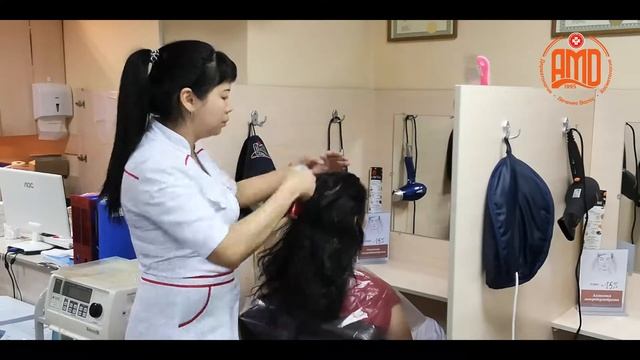 Озонотерапия волосистой части головы