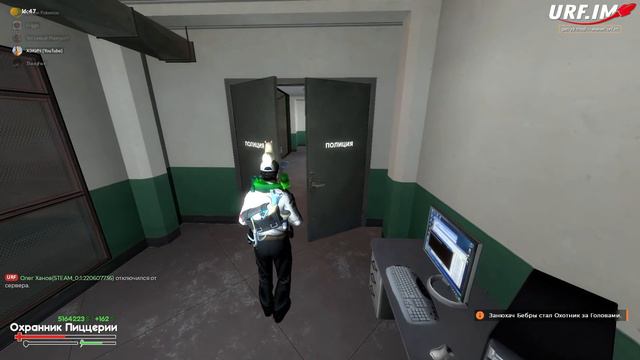 АНИМАТРОНИКИ ПУГАЮТ ОХРАНИКА В ПИЦЦЕРИИ FNAF С ЮТУБЕРОМ! Garry's Mod FNAF RP DarkRP смотреть онлайн