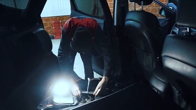 Процесс установки ВЕБАСТО