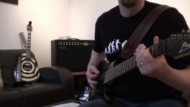 Ibanez S7320 7 String Guitar Demo смотреть онлайн
