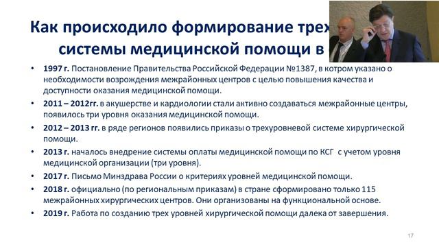 Доклад главного хирурга РФ академика А.Ш. Ревишвили смотреть онлайн