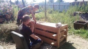 "РУЧНОЙ ПРЕСС ДЛЯ ТЮКОВКИ СЕНА СВОИМИ РУКАМИ"