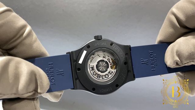 Hublot Classic Fusion Ceramic Blue 511.CI.1190.RX.PLP17 смотреть онлайн