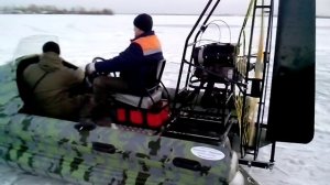 Аэролодка пиранья на волге