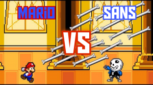 Реакция на Scouthedog1 Animation | Mario VS Sans