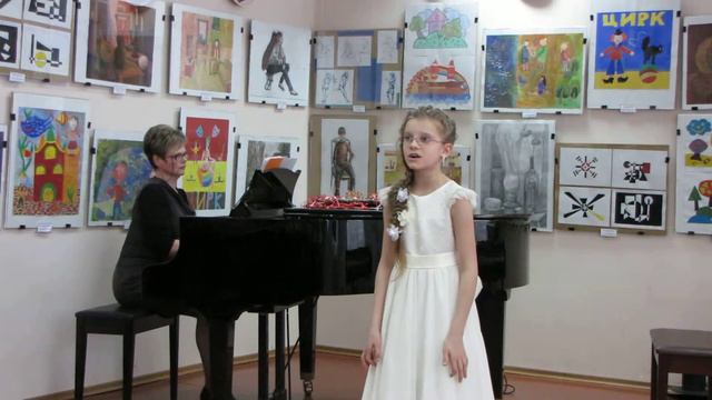 Кэтэлина Заховаева-"Приход весны". смотреть онлайн