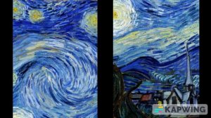 Звёздная ночь. Описание и анализ картины