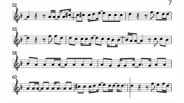 I Will Survive ALTO FLUTE Sheet Music Backing Track Play Along Partitura смотреть онлайн