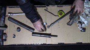 Гидроцилиндр для лодочного мотора из амортизатора(стойки) 1я часть/Гидроцилиндр своими руками