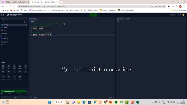 Python basic tutorial #1 || Print function смотреть онлайн