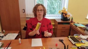 Ёжик из втулки от туалетной бумаги/веселая поделка