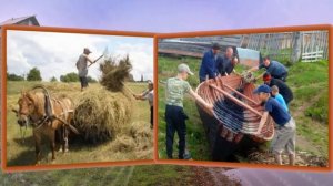 Мы из Деревни родом, исполняет группа "Гуляночка", автор монтажа Елена Безбородова