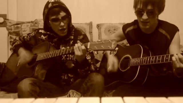 ПОД ГИТАРУ почему же,почему же дождик капает по лужам смотреть онлайн