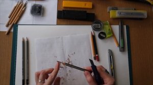 КАК ТОЧИТЬ КАРАНДАШИ ПРАВИЛЬНО? ВЕЧНЫЙ ВОПРОС: ТОЧИЛКА ИЛИ НОЖ?