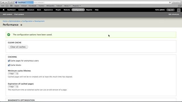 Increasing Site Performance - EBazar Drupal Commerce Theme