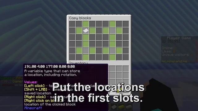 How To Use COPY-PASTE Code - Explained ! | Creative+ Mineland Network | Coding Tutorial | Minecraft