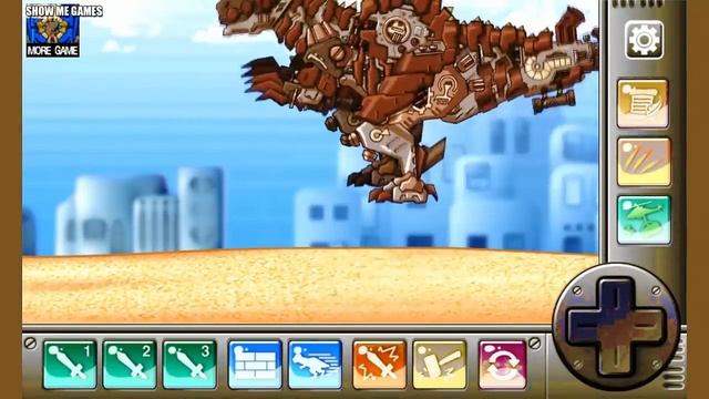 Dinosaur Park + Dinosaur Train + Dino Robot Corps - Tyrannosaurus/Allosaurus/Megalosaurus/Cartyrann смотреть онлайн