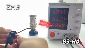 Би лед линзы B3 zmb H4 (45-70W каждая, 2 шт.)