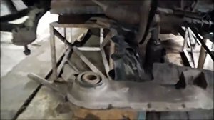 Ремонт сгнившего подрамника.  Старый архивный ролик, ремонт Вольво.
