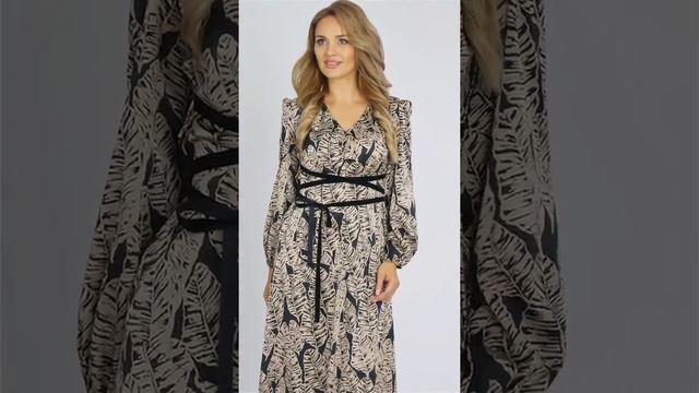 Платье 755 (44-52) бренд - Anelli, армани-шелк. смотреть онлайн