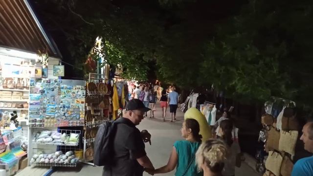 Коктебель сегодня. Экватор сезона.  #Коктебель ночная жизнь