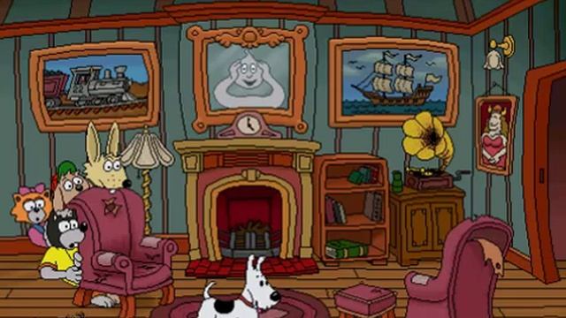 Living Books: Harry and the Haunted House (No Commentary) смотреть онлайн