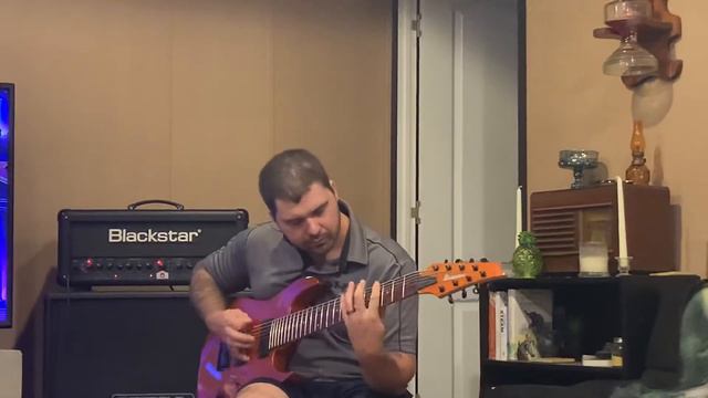 Jamming on my 8 string! Comment if you like 7 or 8 string sound better 🤘🏽 смотреть онлайн