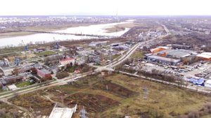 мост Волгодонск. Volgodonsk.развязка моста на 2й Бетонной, relaxation music with a quadrocopter